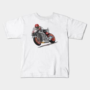 Drawing/Sketching MotoGP Team No 93 Kids T-Shirt